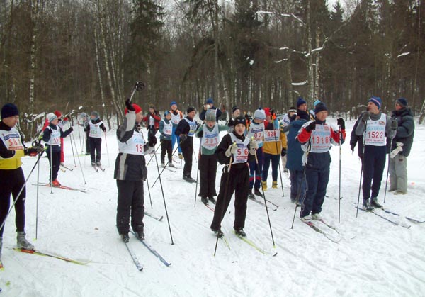 Лыжная гонка среди яхтсменов,7 марта 2005, Долгопрудный
