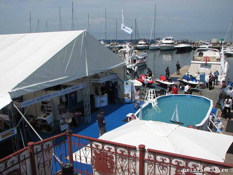 Владивосток, выставка яхт и катеров Бот-шоу, 22-23 мая 2009.  Снимок № 4 из 4